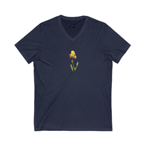 Copy of YELLOW IRIS - Women's V-Neck T-Shirt