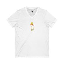 Load image into Gallery viewer, YELLOW IRIS - Women&#39;s V-Neck T-Shirt
