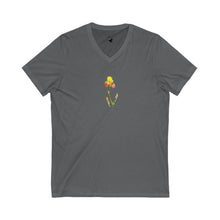 Load image into Gallery viewer, YELLOW IRIS - Women&#39;s V-Neck T-Shirt
