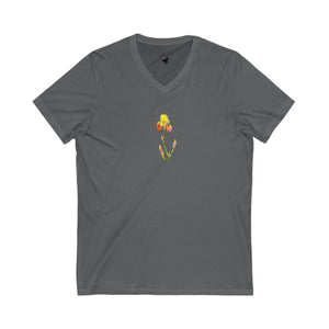 Copy of YELLOW IRIS - Women's V-Neck T-Shirt