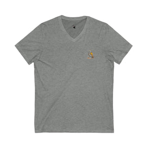 OWL (Pocket Design) - V-Neck Tee