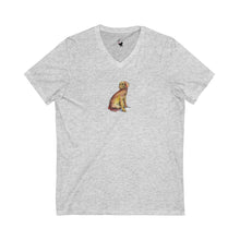 Load image into Gallery viewer, HEARTFUL DOG - Women&#39;s V-Neck T-Shirt
