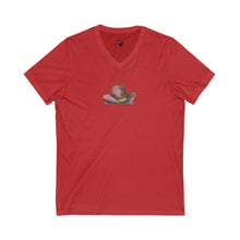 Load image into Gallery viewer, HEART HAT - Women&#39;s V-Neck T-Shirt
