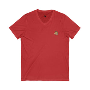 BUCKSKIN BEAUTY (Pocket Design) - V-Neck Tee