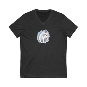 UNICORN - Women's V-Neck T-Shirt