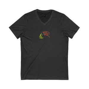 BLEEDING HEARTS - Women's V-Neck T-Shirt