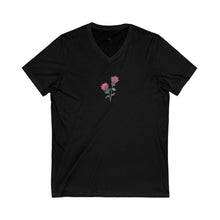 Load image into Gallery viewer, PURPLE THISTLE - Women&#39;s V-Neck T-Shirt
