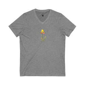 Copy of YELLOW IRIS - Women's V-Neck T-Shirt