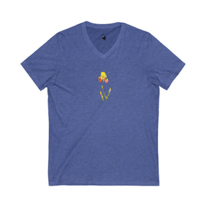 Copy of YELLOW IRIS - Women's V-Neck T-Shirt