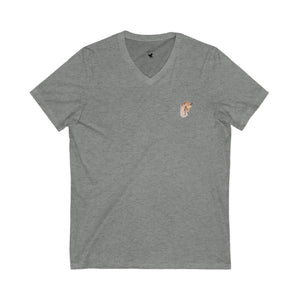 SHY GIRL (Pocket Design) - V-Neck Tee