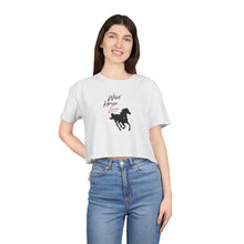 Load image into Gallery viewer, Wild Horse Love Crop Tee

