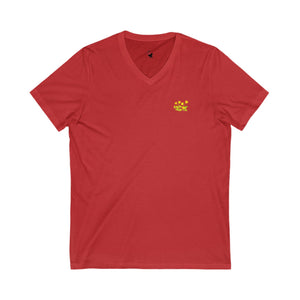 SYMPHONY IN YELLOW (Pocket Design) - V-Neck Tee