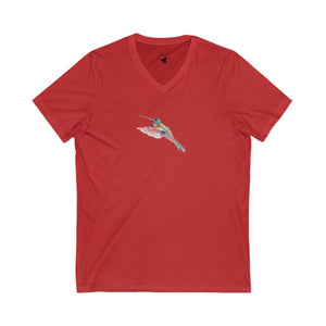 HUMMINGBIRD - Women's V-Neck T-Shirt