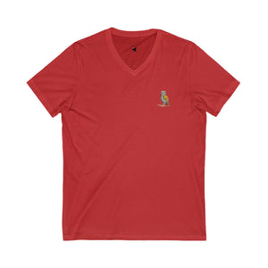 OWL (Pocket Design) - V-Neck Tee