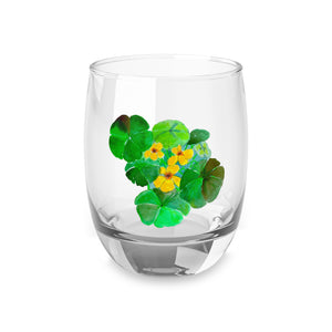 NASTURTIUMS - Whiskey Glass
