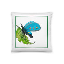 Load image into Gallery viewer, BUTTERFLY BLUES - Butterfly Pillow
