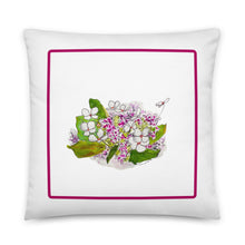 Load image into Gallery viewer, BOUQUET TO GO - Pink and White Floral Pillow
