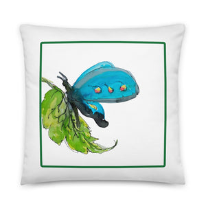 BUTTERFLY BLUES - Butterfly Pillow