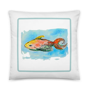 GONE FISHING - Fish Pillow