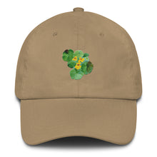 Load image into Gallery viewer, NASTURTIUMS - Yellow and Green Floral Hat
