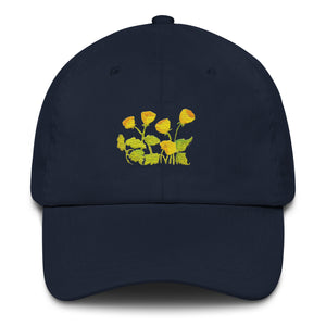 SYMPHONY IN YELLOW - Yellow and Gold Floral Hat