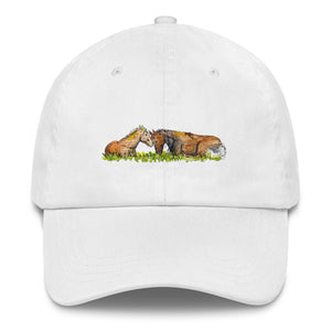 FOAL AND MOTHER - Horses Hat