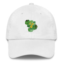 Load image into Gallery viewer, NASTURTIUMS - Yellow and Green Floral Hat
