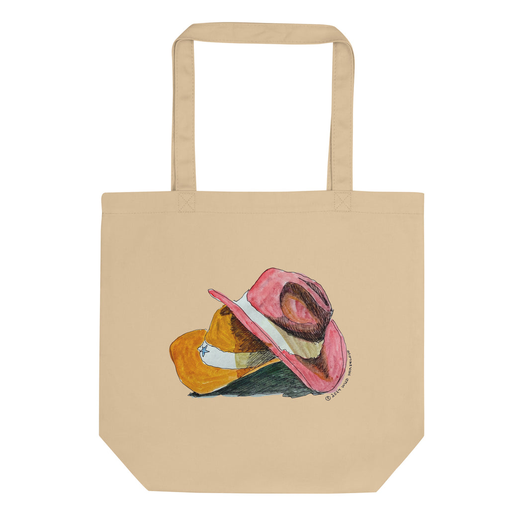 TWO HATS - Cowboy Hats Eco Tote Bag