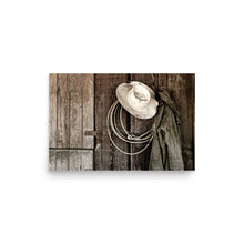 Load image into Gallery viewer, THE WHITE HAT - Unframed Poster
