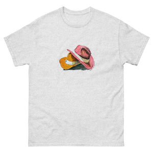 TWO HATS - Men's Cowboy Hats T-Shirt