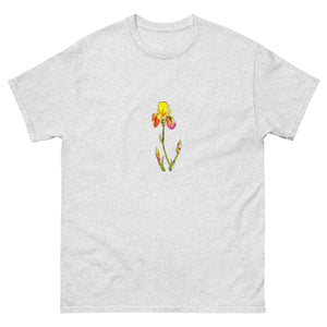 YELLOW IRIS - Men's Floral Iris T-Shirt