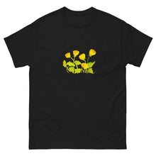 Load image into Gallery viewer, SYMPHONY IN YELLOW - Men&#39;s Yellow and Gold Floral T-Shirt
