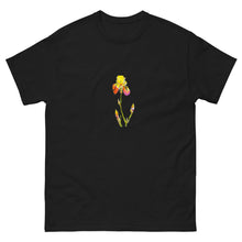 Load image into Gallery viewer, YELLOW IRIS - Men&#39;s Floral Iris T-Shirt
