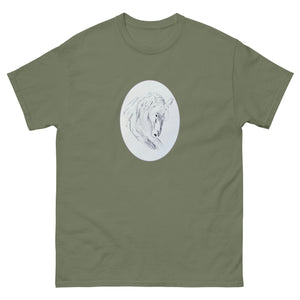 REGAL ONE - Men's Horse Portrait T-Shirt
