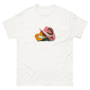 TWO HATS - Men's Cowboy Hats T-Shirt