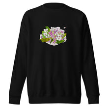 Load image into Gallery viewer, BOUQUET TO GO - Unisex Pink and White Floral Sweatshirt
