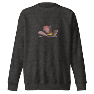 HEART HAT - Unisex Cowboy Hat Sweatshirt