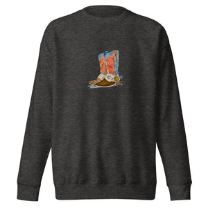 MY BEST BOOTS - Unisex Cowboy Boots Sweatshirt