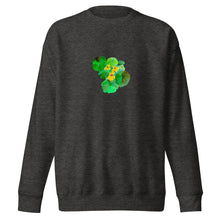 Load image into Gallery viewer, NASTURTIUMS - Unisex Yellow and Green Floral Sweatshirt
