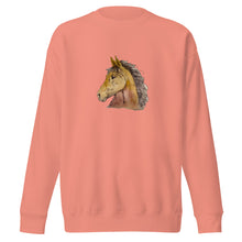 Load image into Gallery viewer, BUCKSKIN BEAUTY - Unisex Brown Horse Sweatshirt
