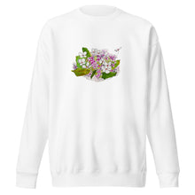 Load image into Gallery viewer, BOUQUET TO GO - Unisex Pink and White Floral Sweatshirt
