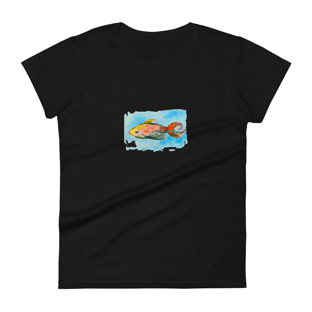 GONE FISHING - Women's Fish T-Shirt