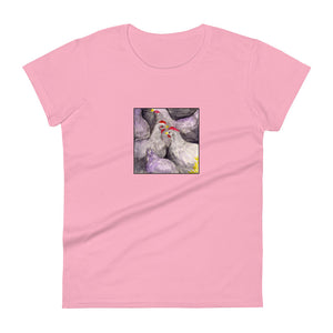 LAVENDER ORPINGTONS - Women's Chicken T-Shirt