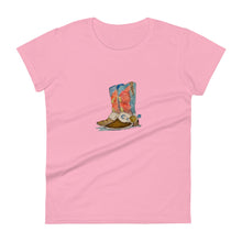 Load image into Gallery viewer, MY BEST BOOTS - Women&#39;s Cowboy Boots T-Shirt
