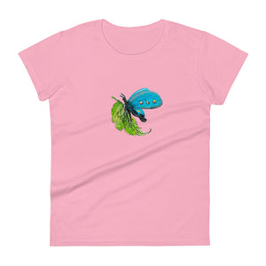 BUTTERFLY BLUES - Women's Butterfly T-Shirt