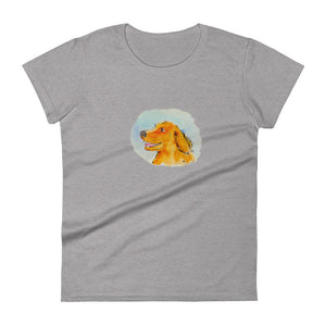 GOLDEN FAN - Women's Golden Retriever T-Shirt