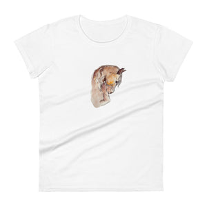 SHY GIRL - Women's Horse T-Shirt
