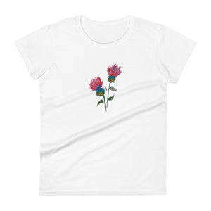 PURPLE THISTLE - Women's Thistle T-Shirt