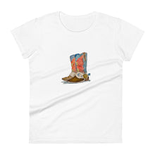 Load image into Gallery viewer, MY BEST BOOTS - Women&#39;s Cowboy Boots T-Shirt
