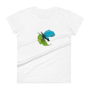 BUTTERFLY BLUES - Women's Butterfly T-Shirt